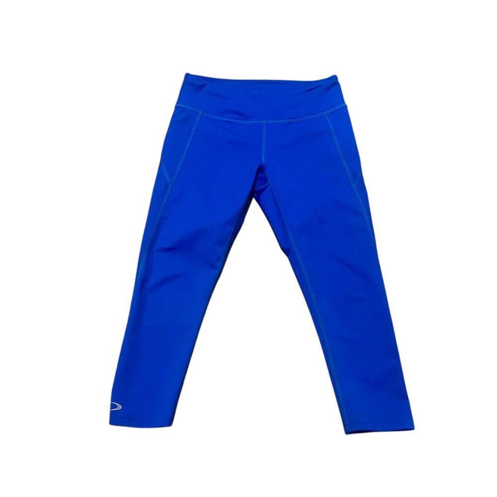 Oakley Women's Blue High-Rise 7/8 Leggings with Pockets Size S